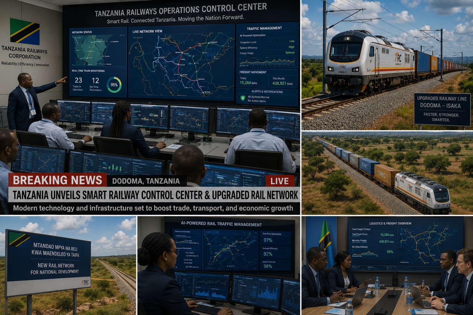 BREAKING: Tanzania Expands Smart Railway Operations Through Digital Innovation