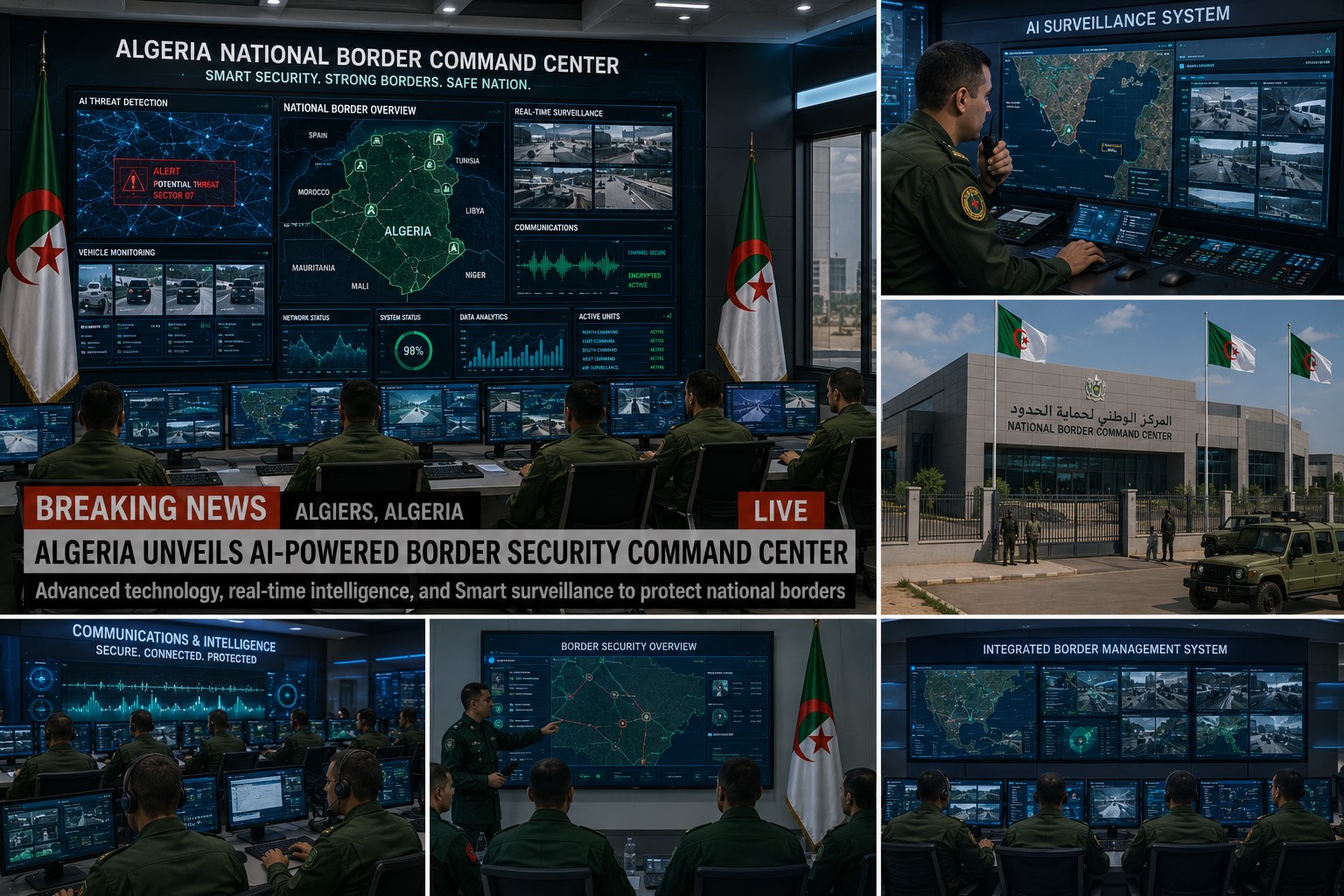 BREAKING: Algeria Accelerates Smart Border Surveillance Modernization