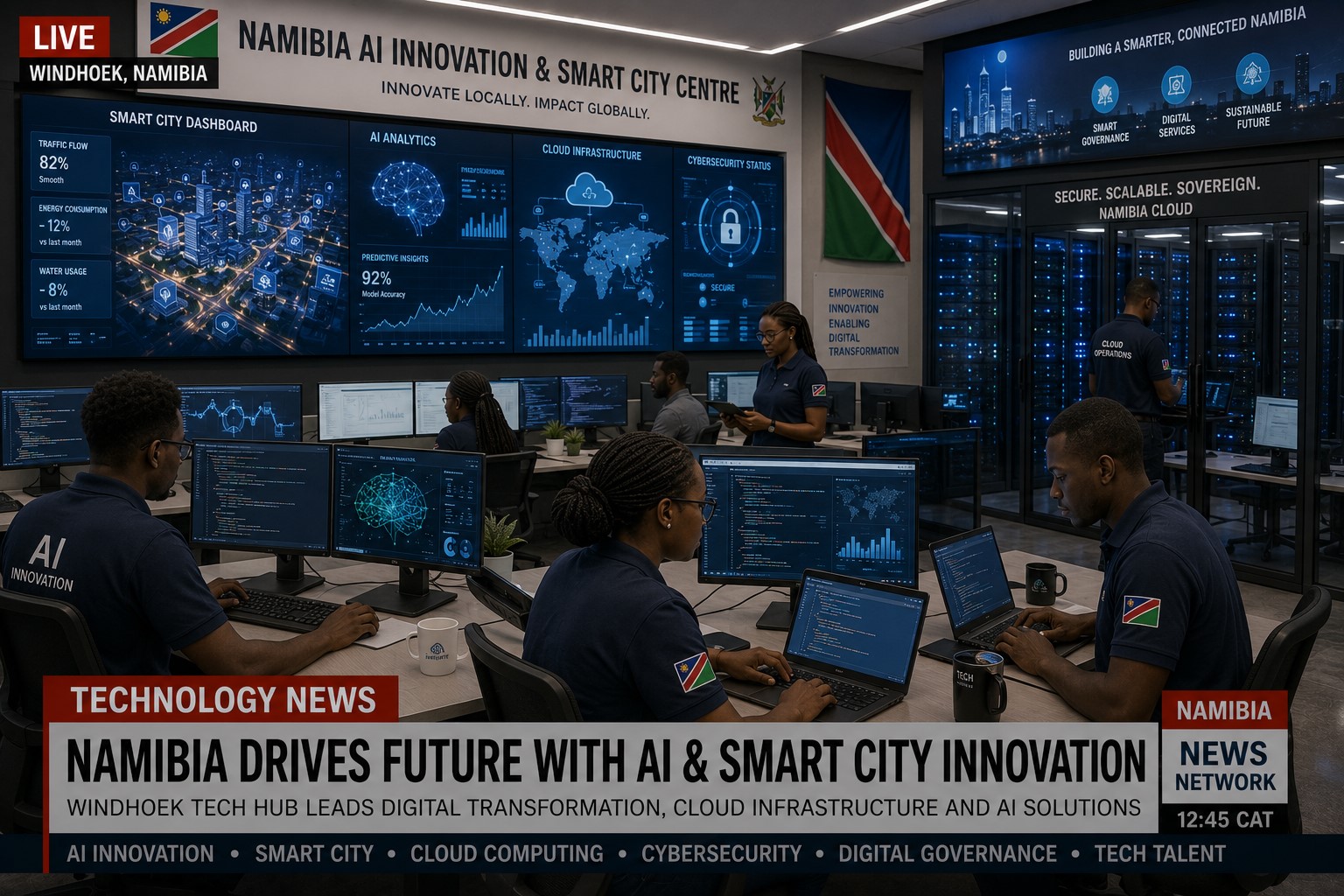 Namibia Accelerates AI and Smart City Technology Push to Build Digital Economy