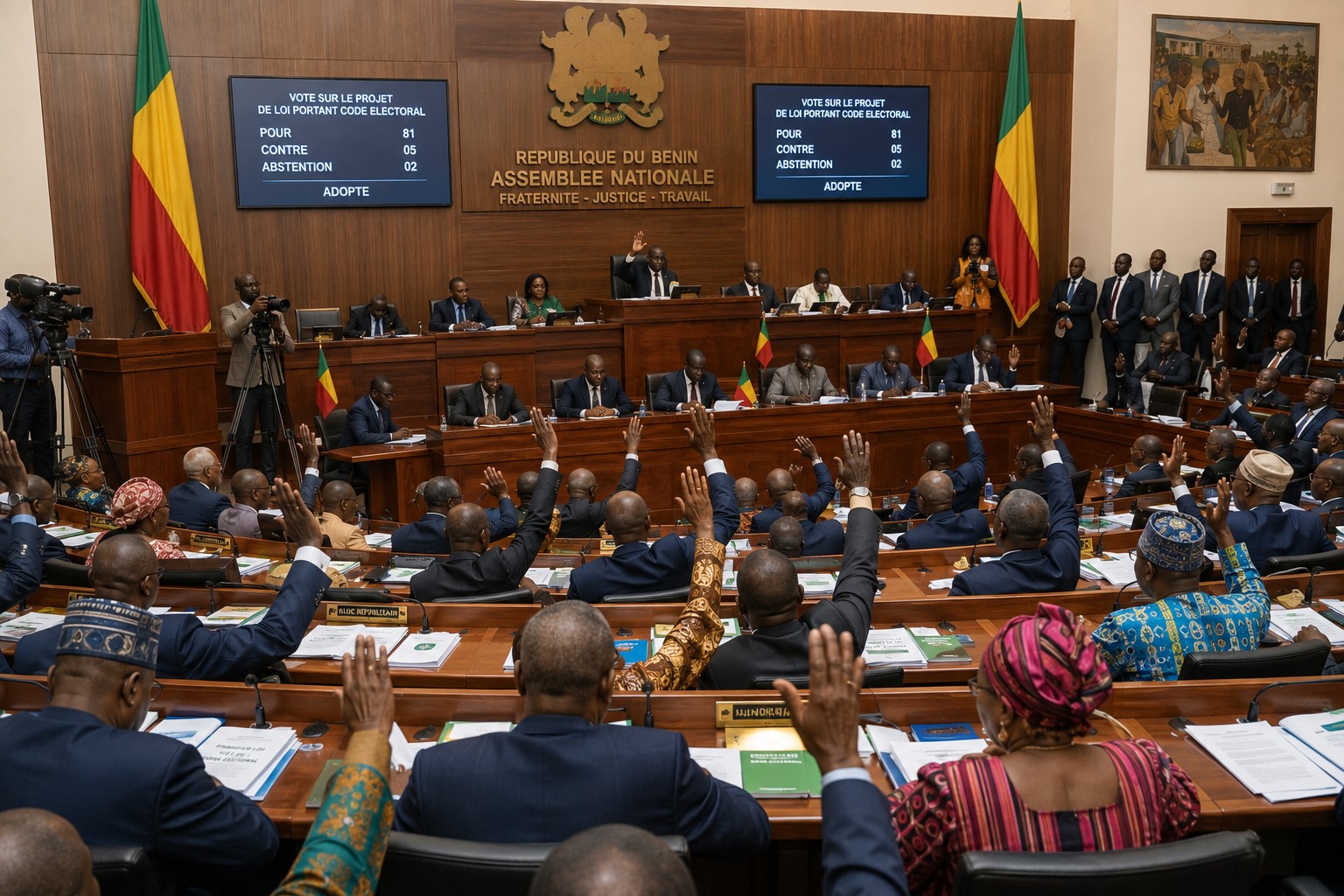 Benin Parliament Approves Temporary Abolition of CENA in Major Electoral Reform