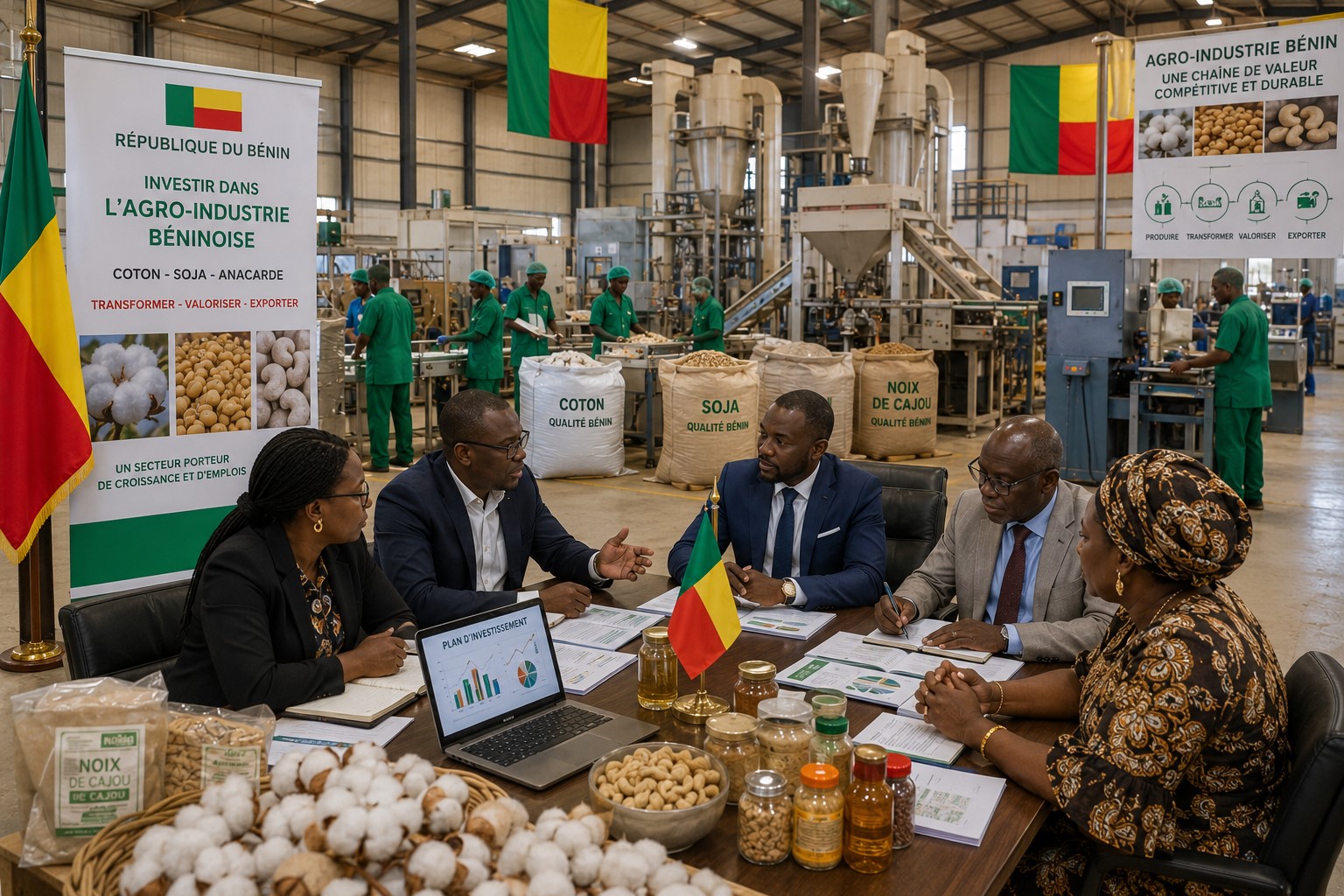 Benin Secures €100 Million Financing Push for Strategic Agricultural Industries