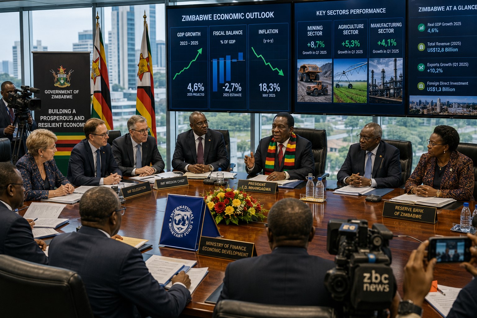 IMF Agreement Strengthens Zimbabwe’s Economic Recovery Outlook as Growth Nears 5%