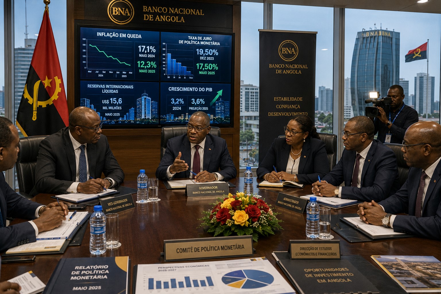 Angola Cuts Key Interest Rate by 125 Basis Points as Inflation Continues to Slow