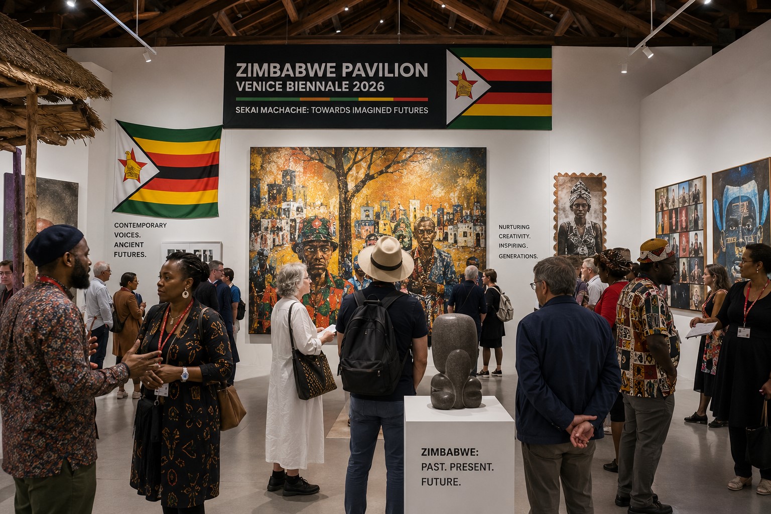 Zimbabwe’s Contemporary Art Gains Global Attention at 2026 Venice Biennale