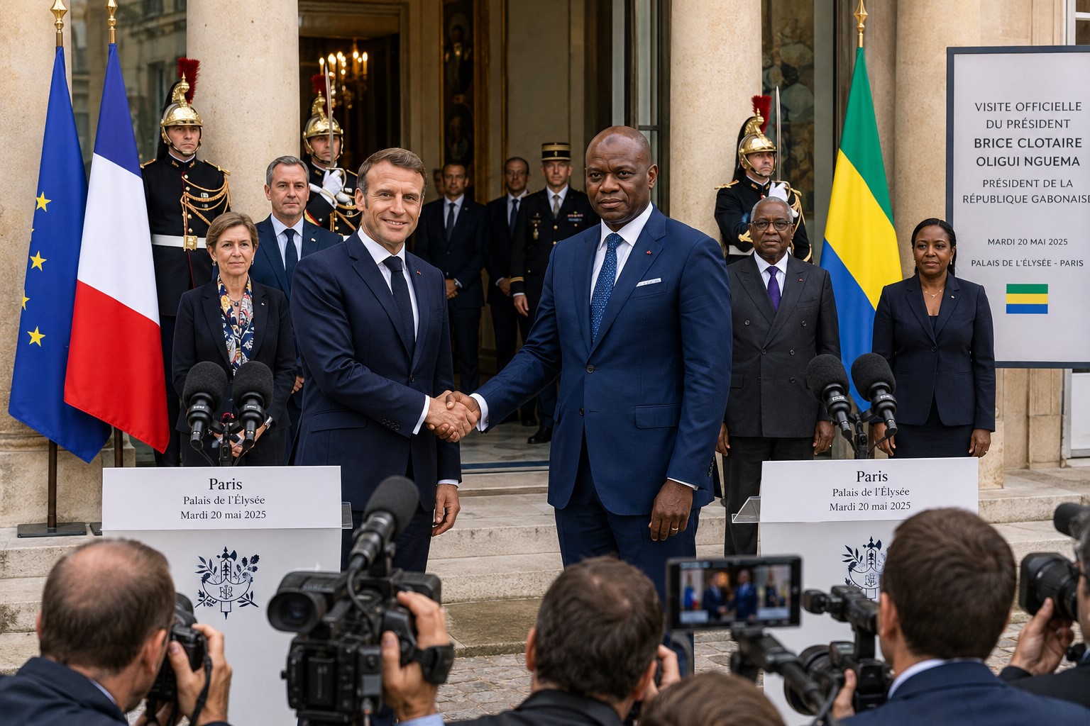 BREAKING: Gabon and France Strengthen Strategic Ties During Oligui Visit to Paris