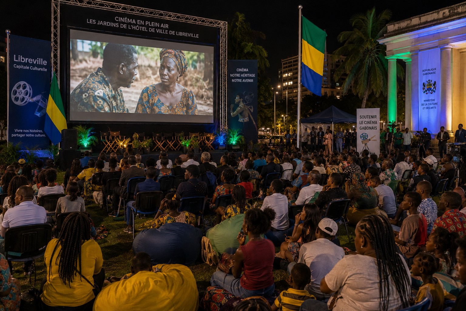 Gabon Brings Cinema to the Streets as Ciné Vacances 2026 Opens in Libreville