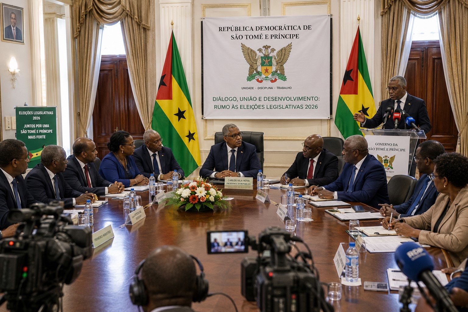 São Tomé President Faces New Political Test as September Elections Approach