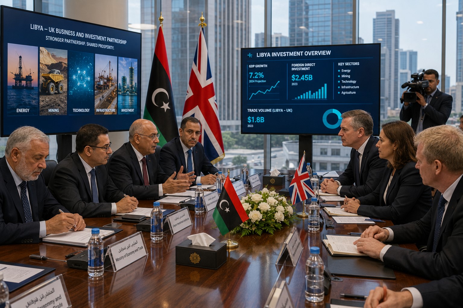 Libya Pushes New British Investment Drive Across Energy, Mining and Technology