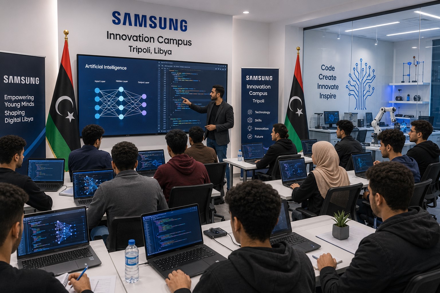 Libya Launches Samsung Innovation Campus to Train 150 Young People in Digital Technology