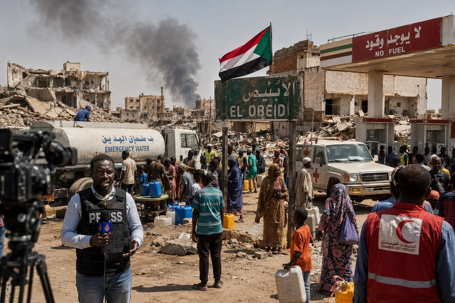 BREAKING: El Obeid Crisis Deepens as Drone Attacks Threaten Key Sudanese City