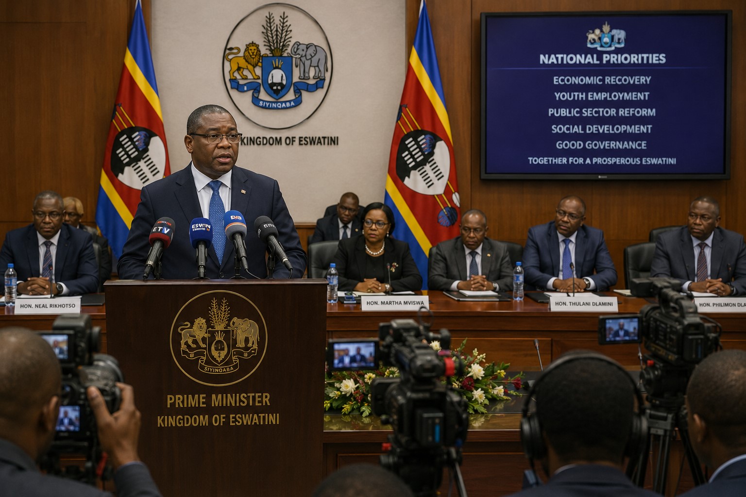 BREAKING: Eswatini Prime Minister Acknowledges Cabinet Disagreements Amid Unity Debate