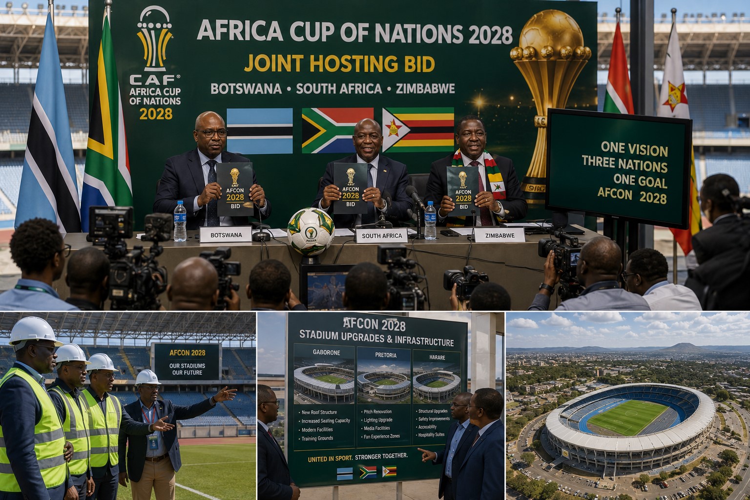 BREAKING: Botswana Joins South Africa and Zimbabwe in Joint Bid to Host AFCON 2028