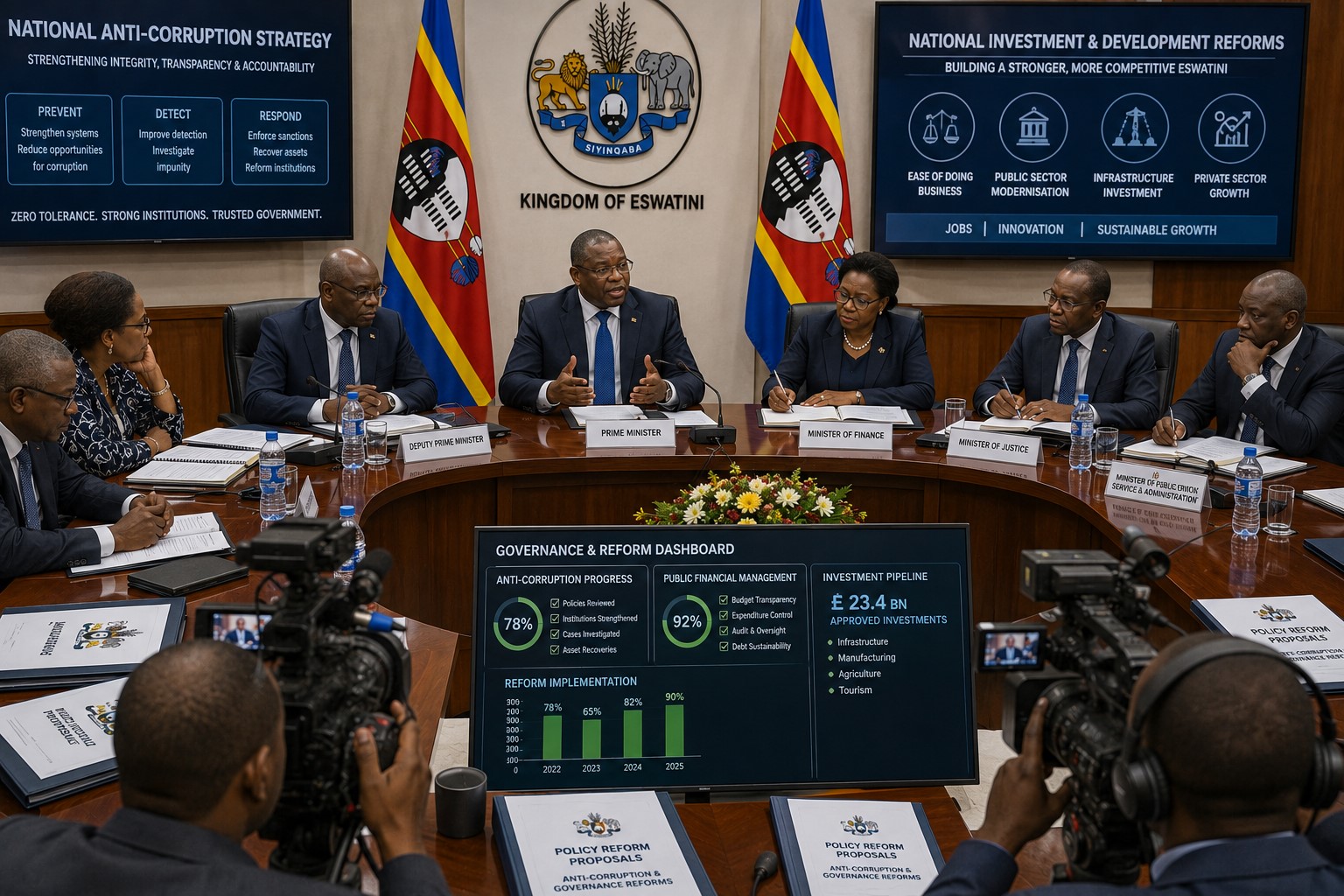 Eswatini Cabinet Approves Major Anti-Corruption and Investment Policy Reforms