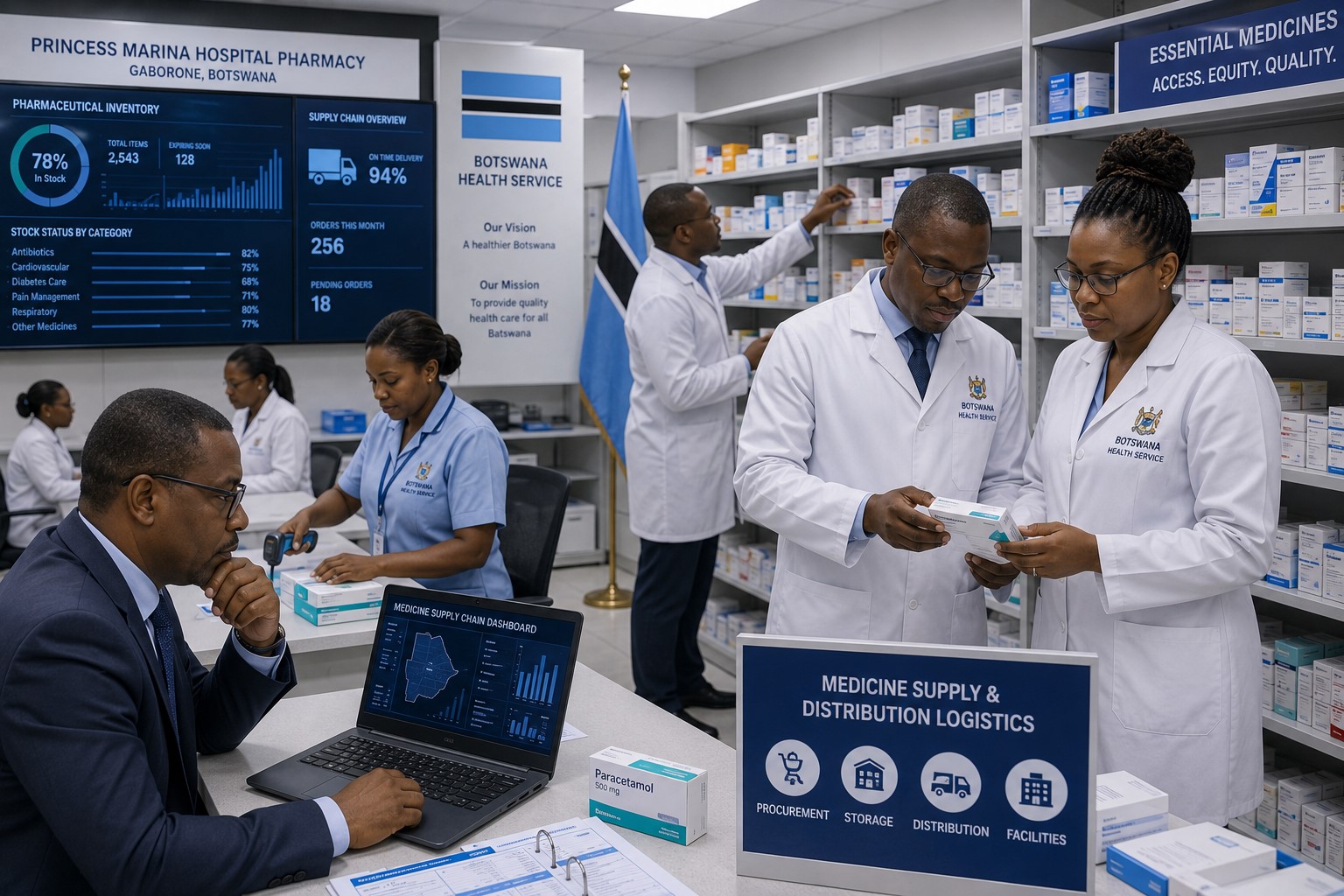 Botswana Intensifies Medicine Supply Response as Essential Drug Shortages Continue