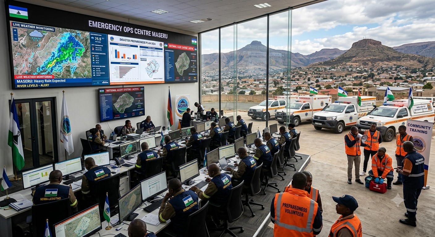 BREAKING: Lesotho Expands Nationwide Disaster Preparedness and Emergency Response Measures