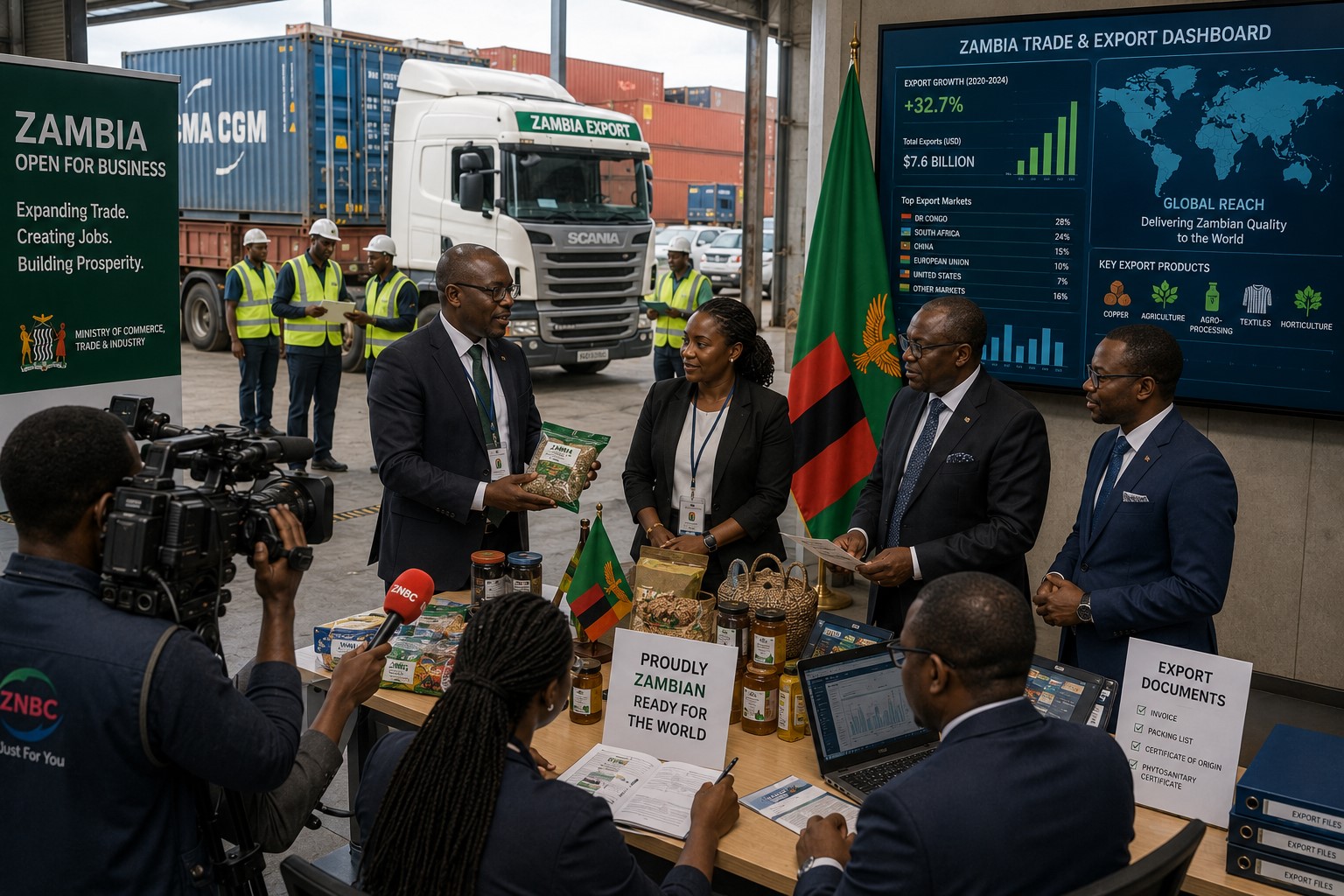 Zambia Expands SME Export Support to Strengthen Regional Business Growth