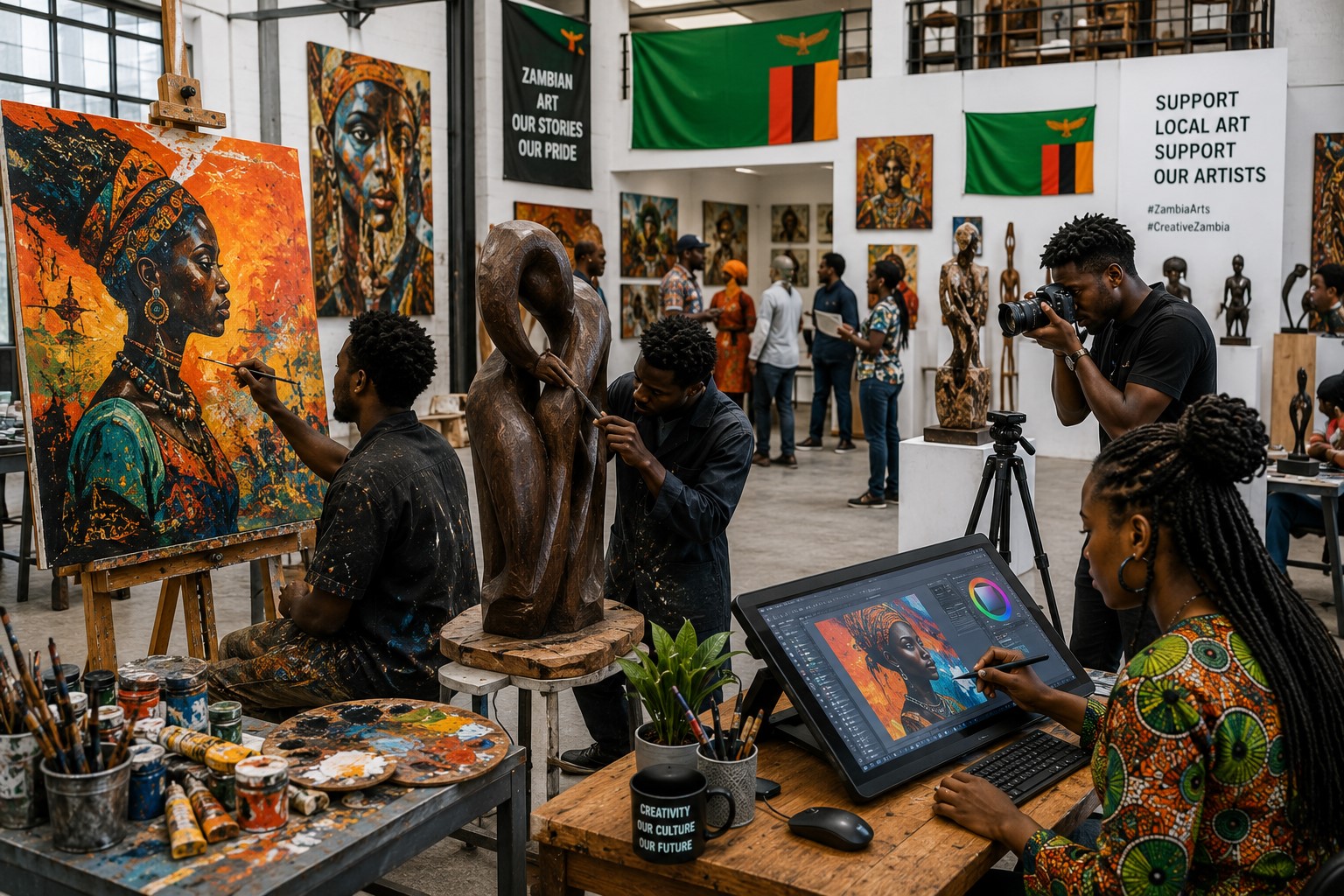 Zambia Expands Contemporary Arts Through New National Creative Residency Programme