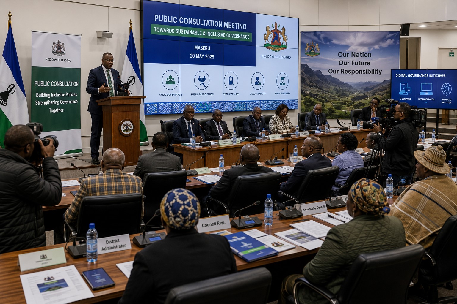 Lesotho Launches Nationwide Consultations on Local Governance Reforms