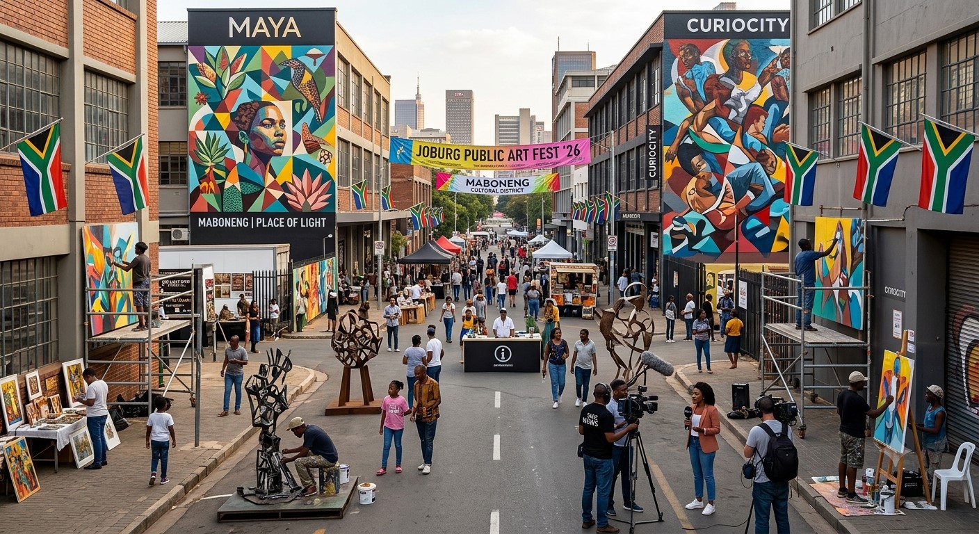 South Africa Expands Public Art Programme to Strengthen Creative Economy