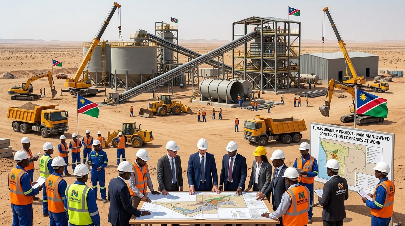 Namibia’s N$393 Million Tumas Uranium Contracts Deliver Major Boost for Local Businesses