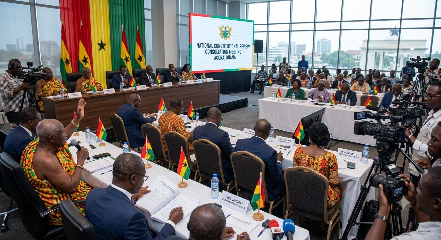 Ghana Opens Nationwide Constitutional Review Consultations