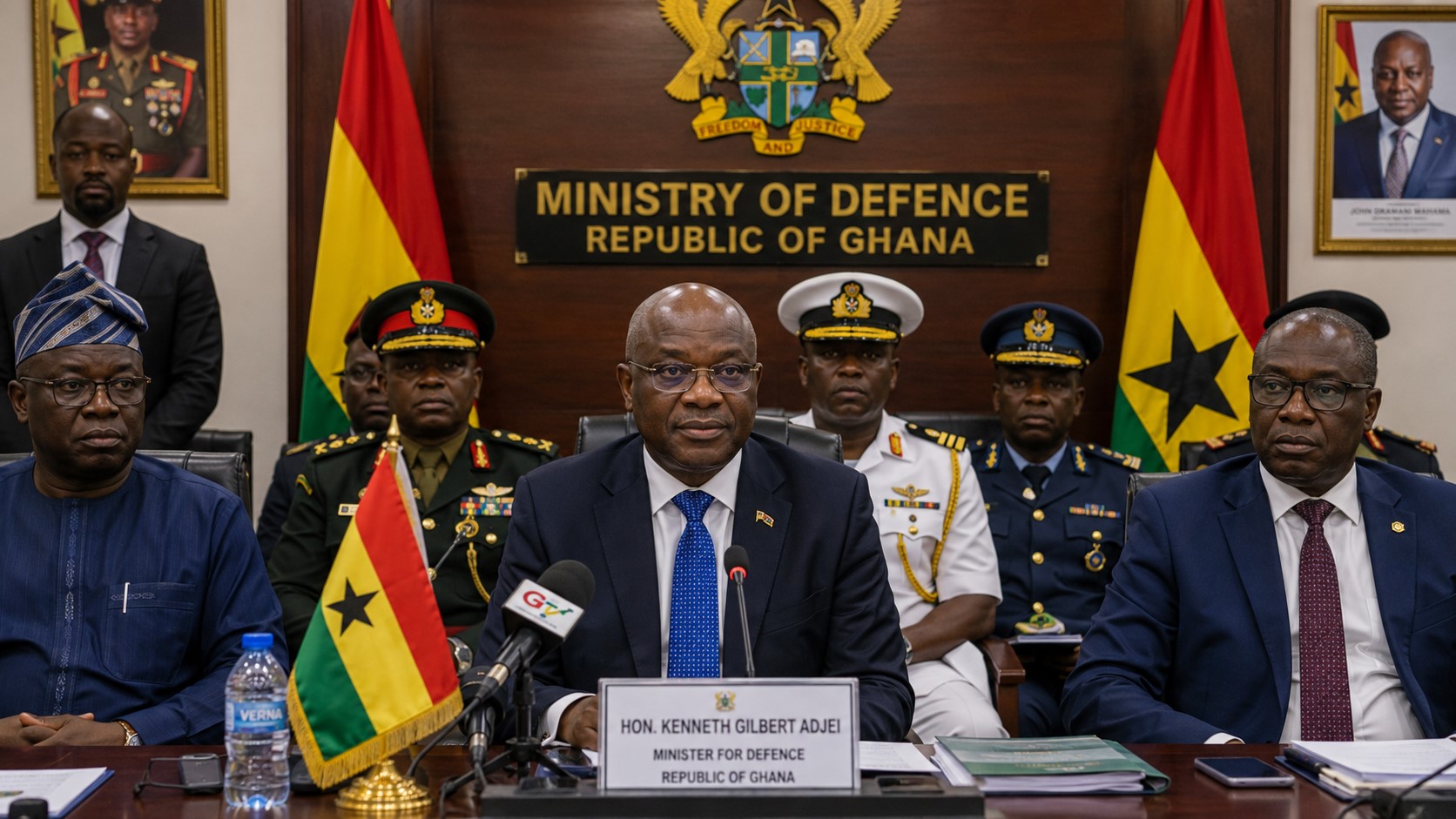 Ghana Names Kenneth Gilbert Adjei as New Defence Minister