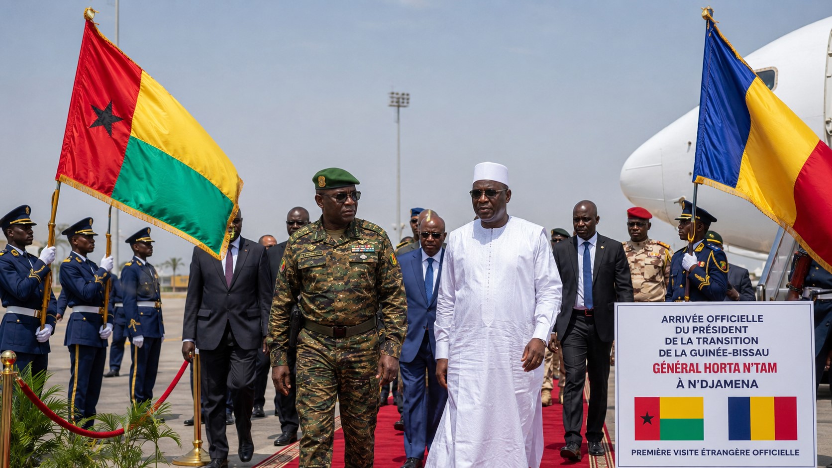 Guinea-Bissau Junta Leader Makes First Foreign Trip to Chad Amid Regional Pressure