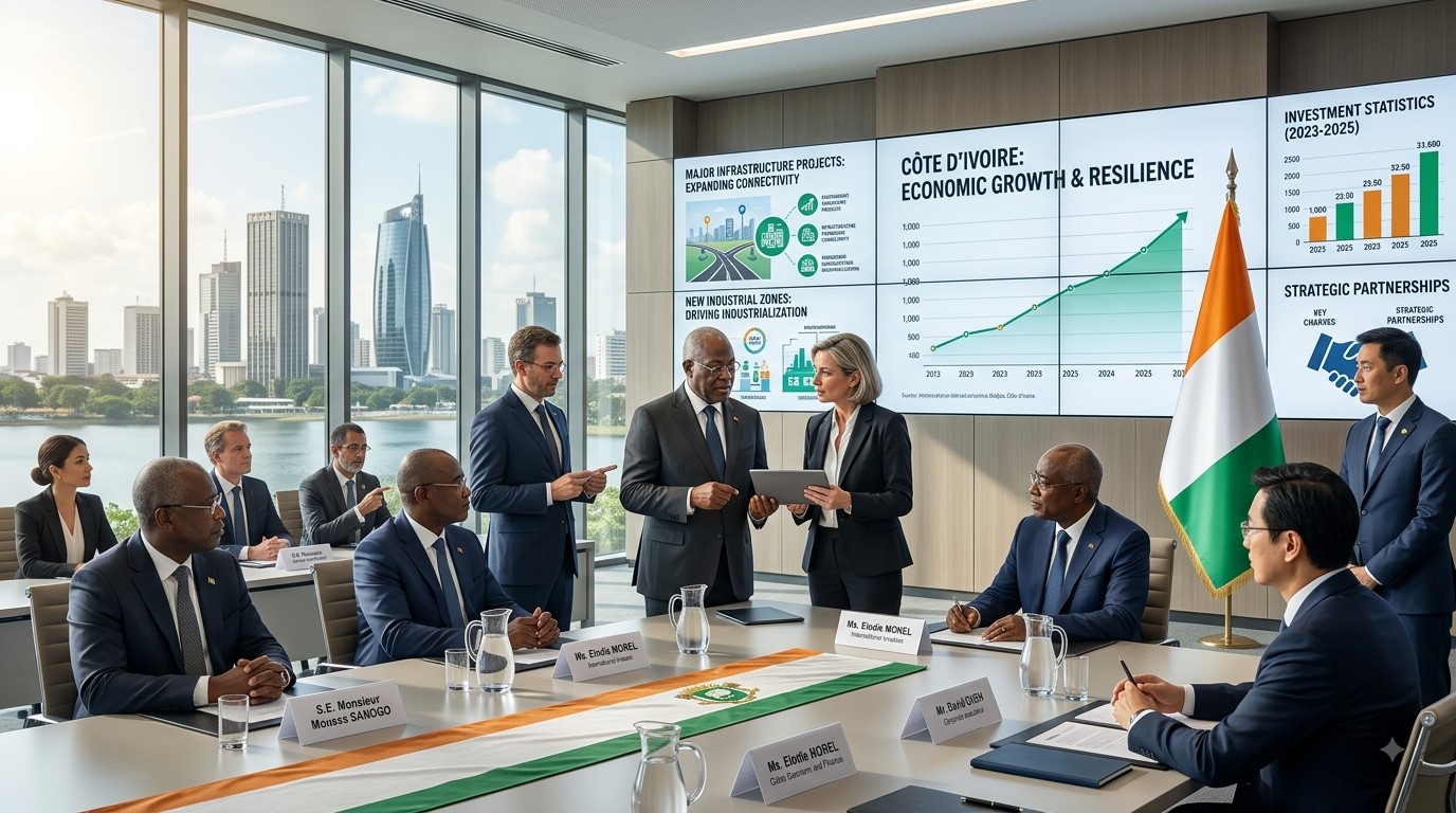 Côte d’Ivoire Attracts Fresh Investor Interest as Economy Targets Strong 2026 Growth