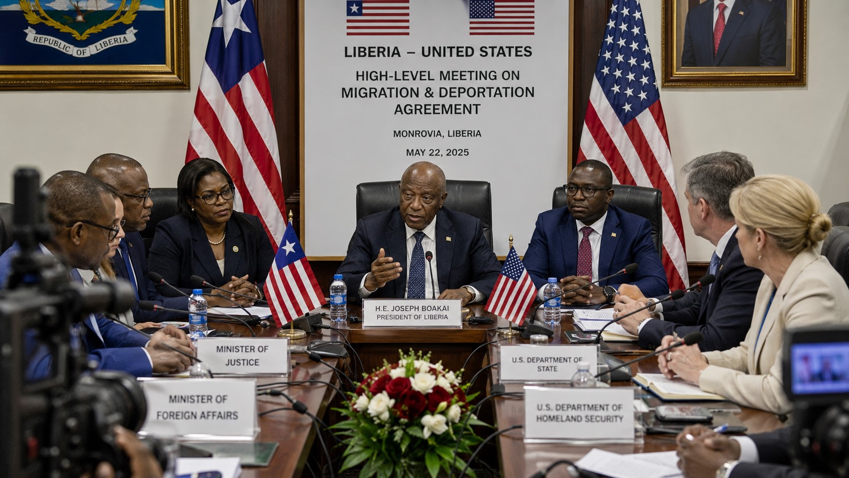 Liberia Accepts 1,200 U.S. Deportees