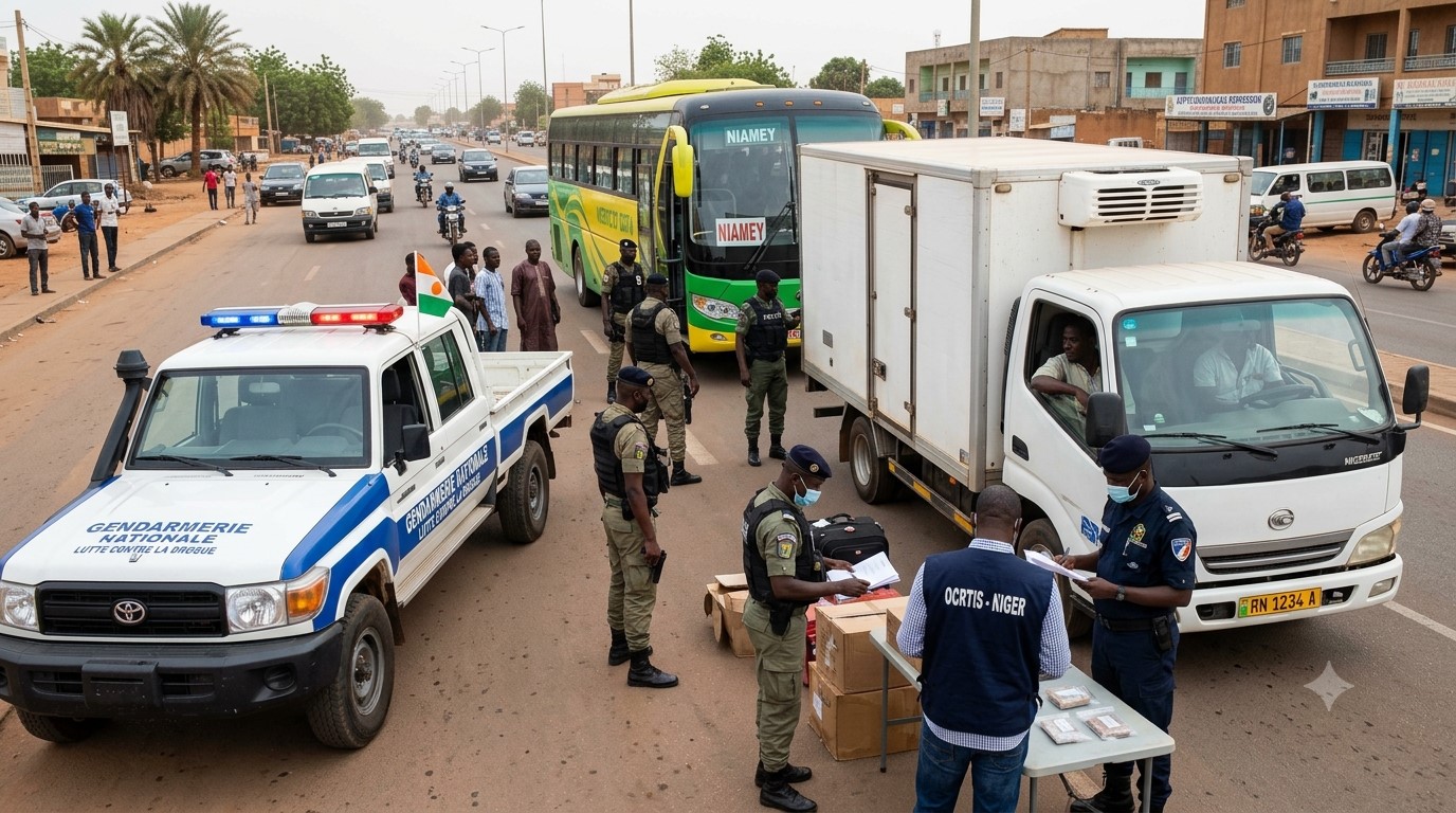 Niger Arrests 331 in Major Niamey Anti-Drug Operation