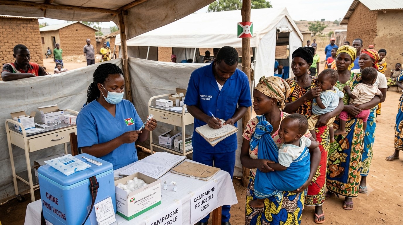 Burundi Intensifies Measles Response to Protect Refugee Communities