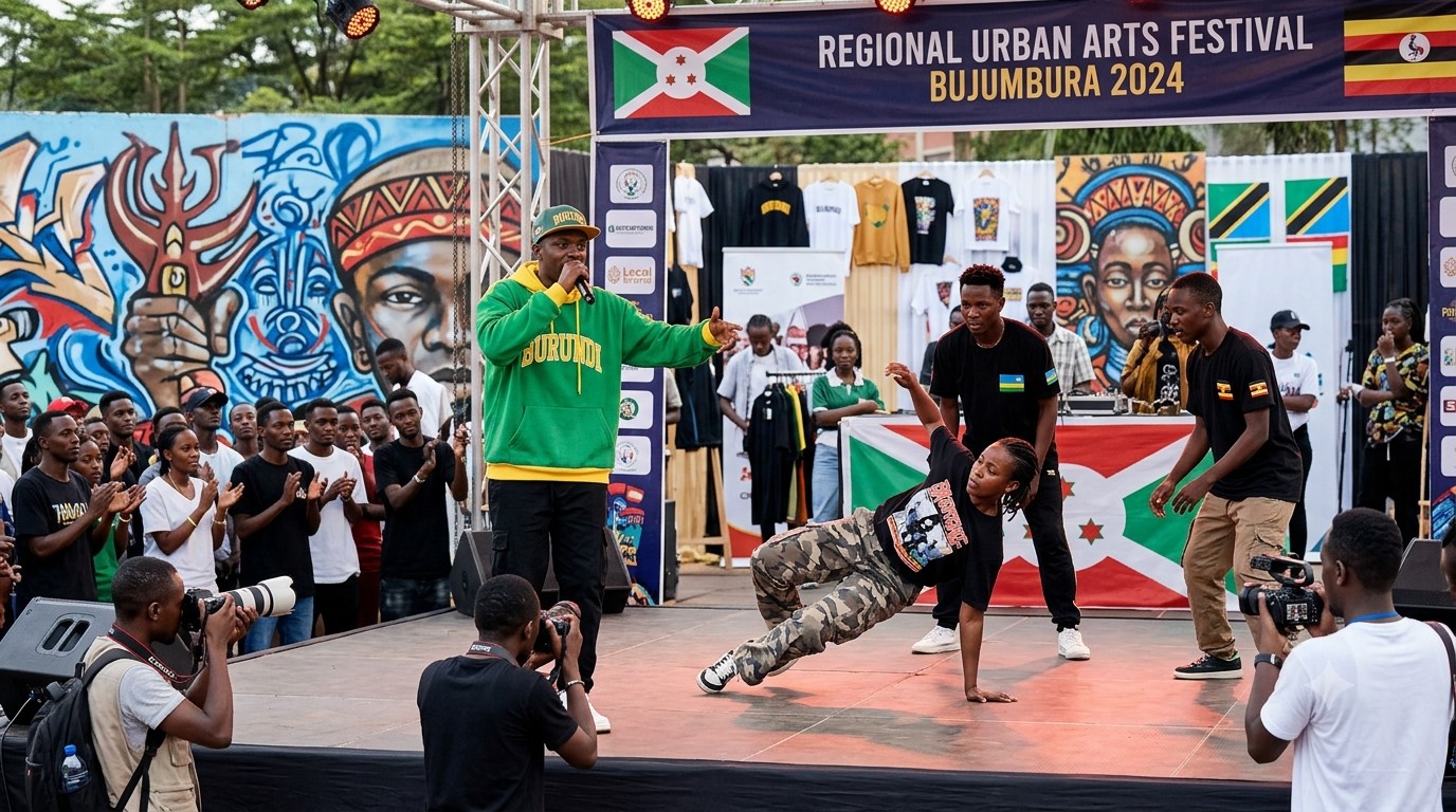 Burundian Artists Join Regional I Am Hip Hop Festival in Kigali
