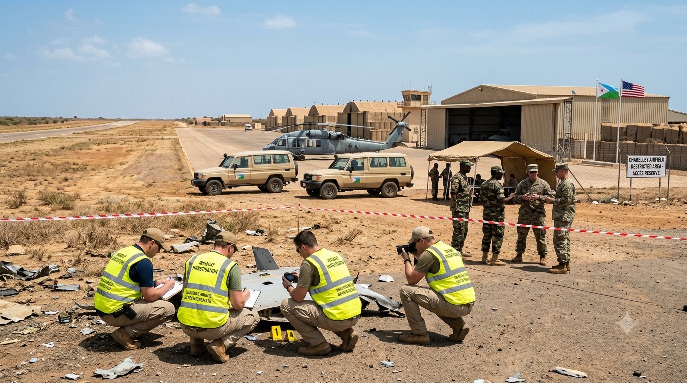 U.S. Military Aircraft Crashes Near Djibouti Airfield