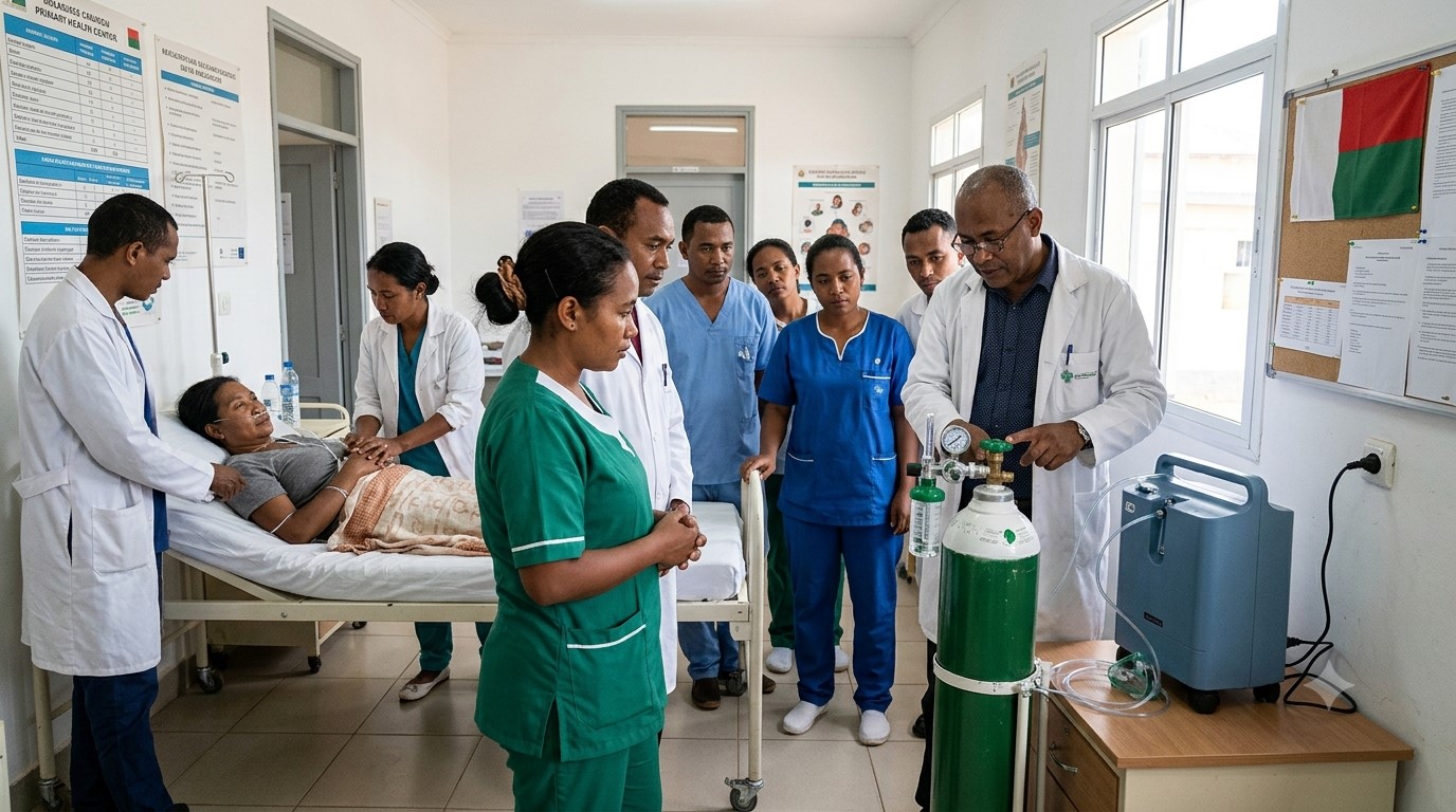Madagascar Expands Medical Oxygen Access in Rural Health Centres