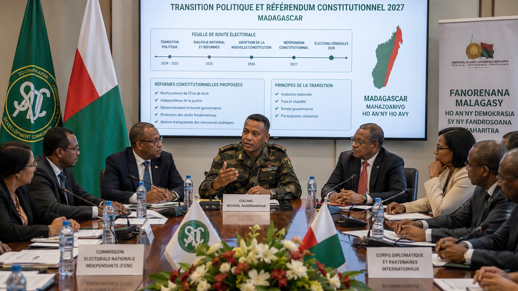 Madagascar Sets Timeline for Constitutional Referendum and Presidential Election