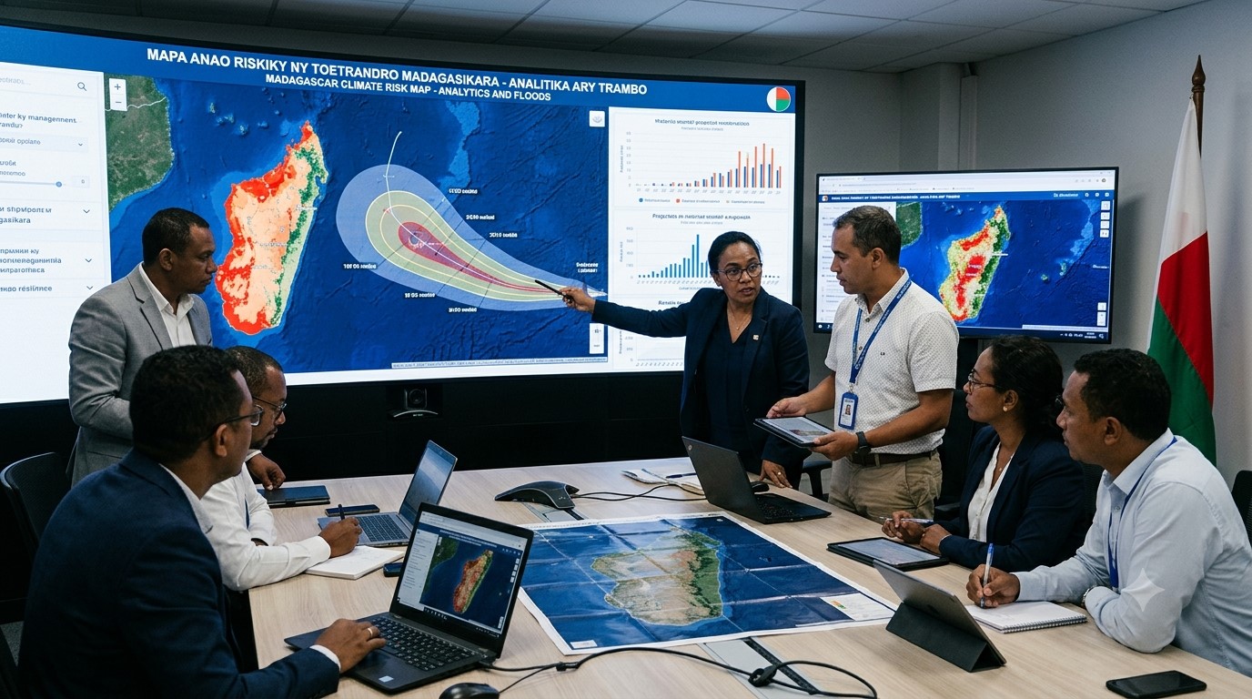 Madagascar Launches New Climate Risk Analytics Programme