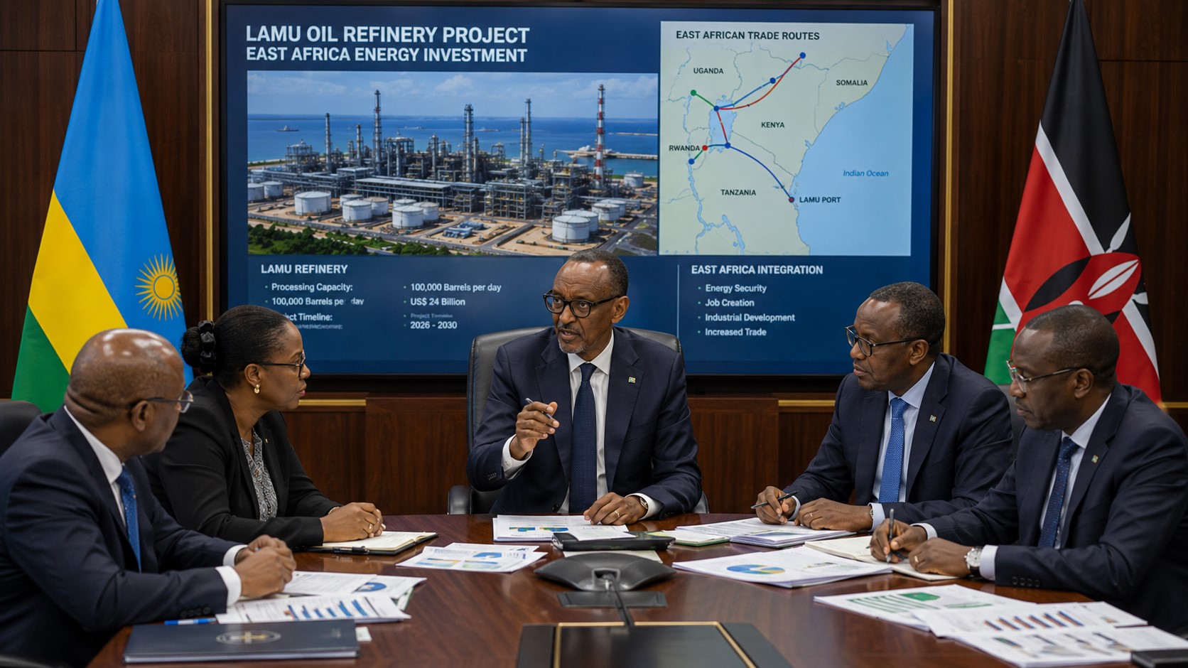 Rwanda Eyes Stake in $17 Billion Dangote-Backed Lamu Oil Refinery