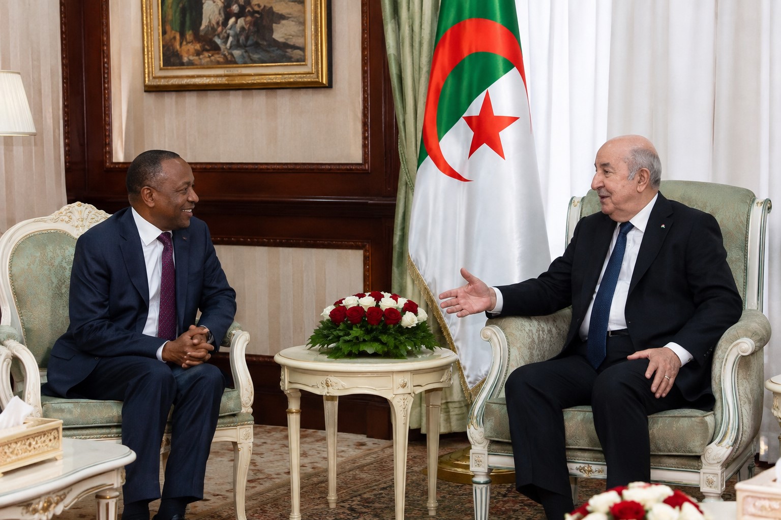 Algerian President Receives Ethiopian Ambassador on Farewell Visit