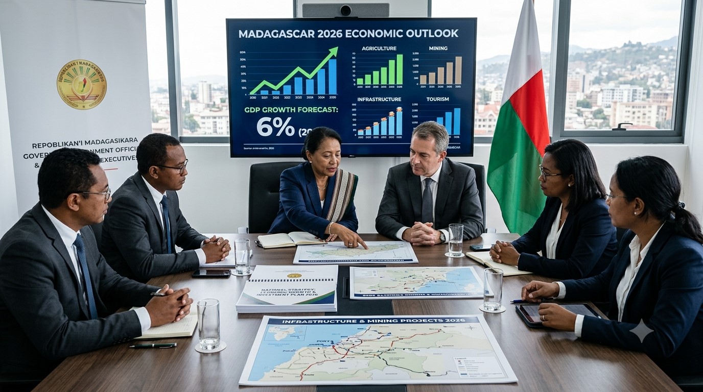 Madagascar Raises 2026 Growth Forecast to 6% as Investment Gains Momentum