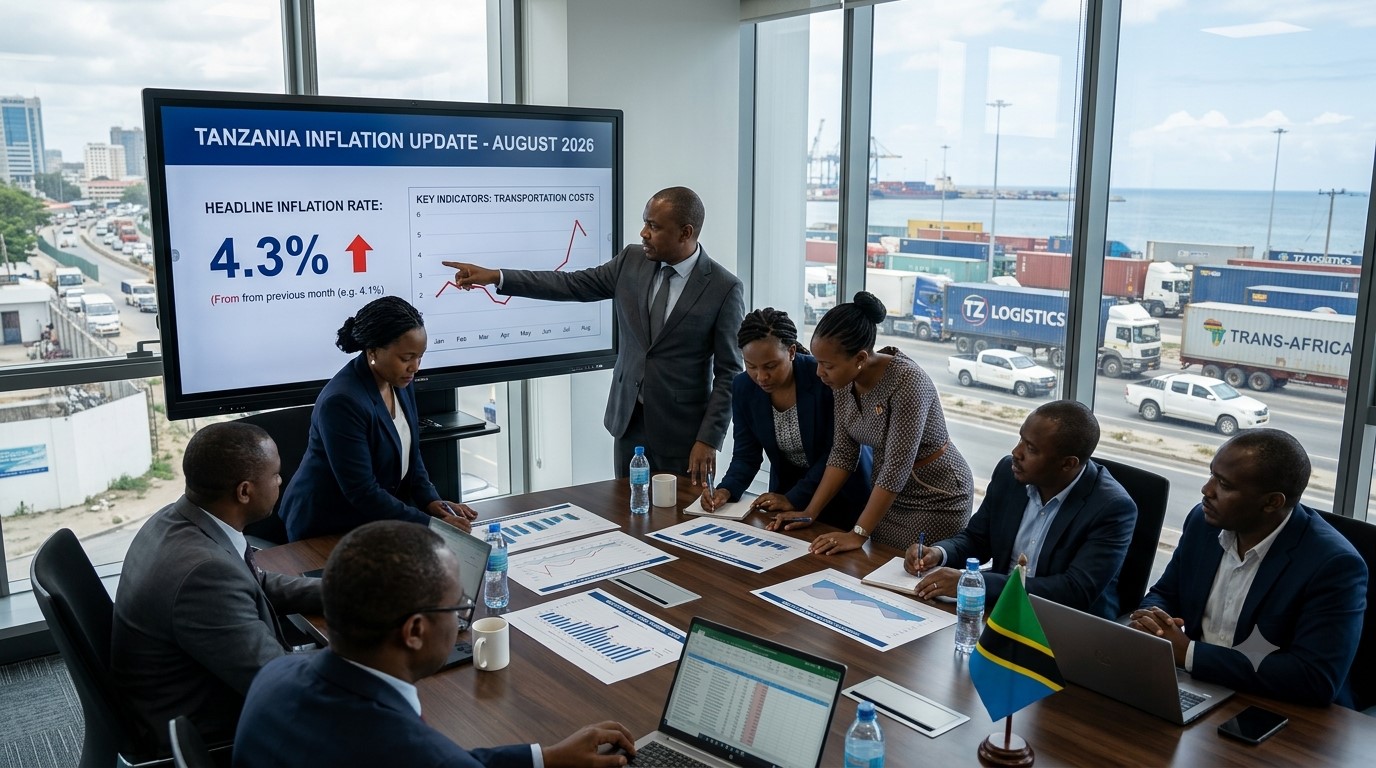 Tanzania Inflation Rises to 4.3% as Transport Costs Jump
