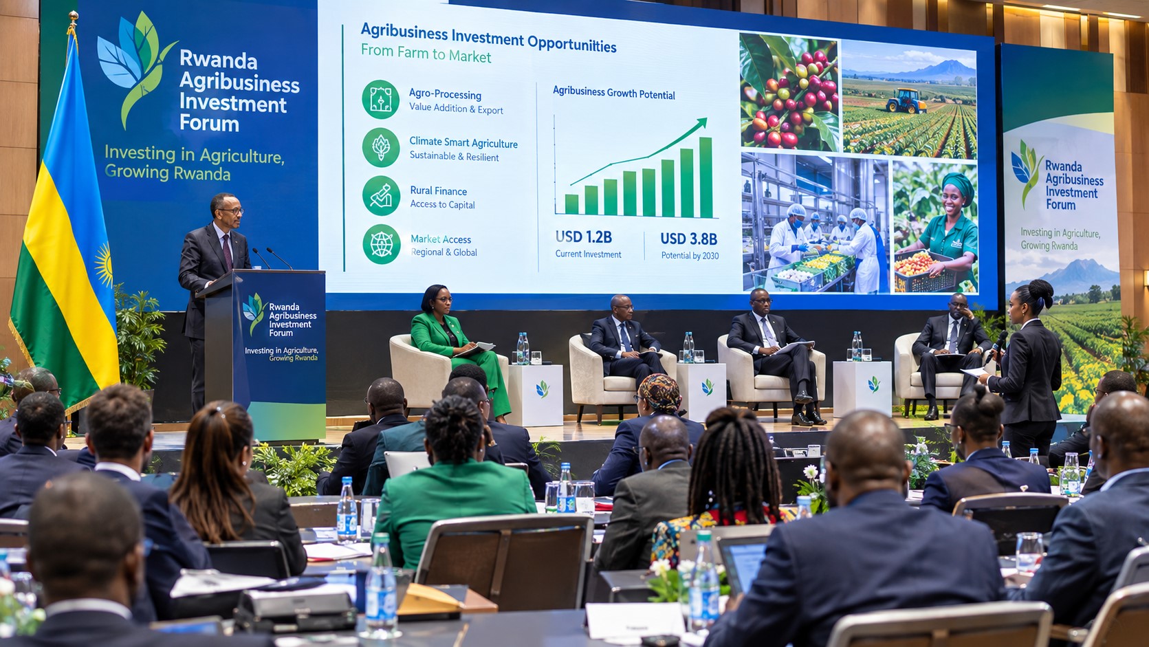 Kagame Calls for New Financing Push to Unlock Youth Agribusiness Investment