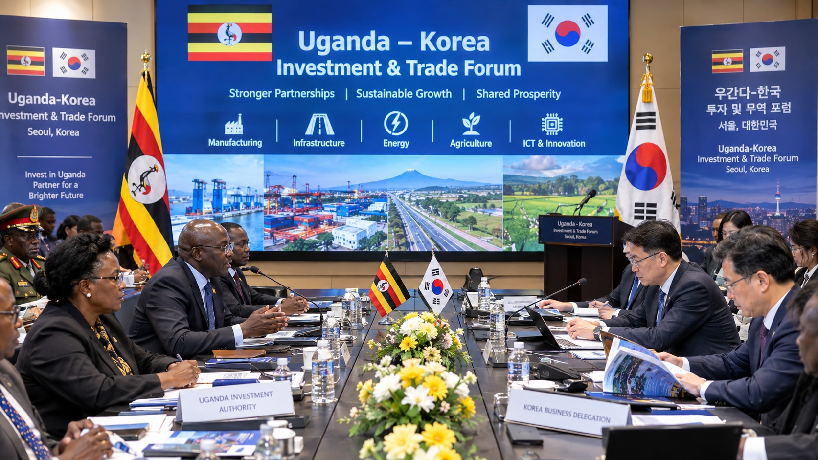 Uganda Courts Korean Capital and Technology in New Investment Push