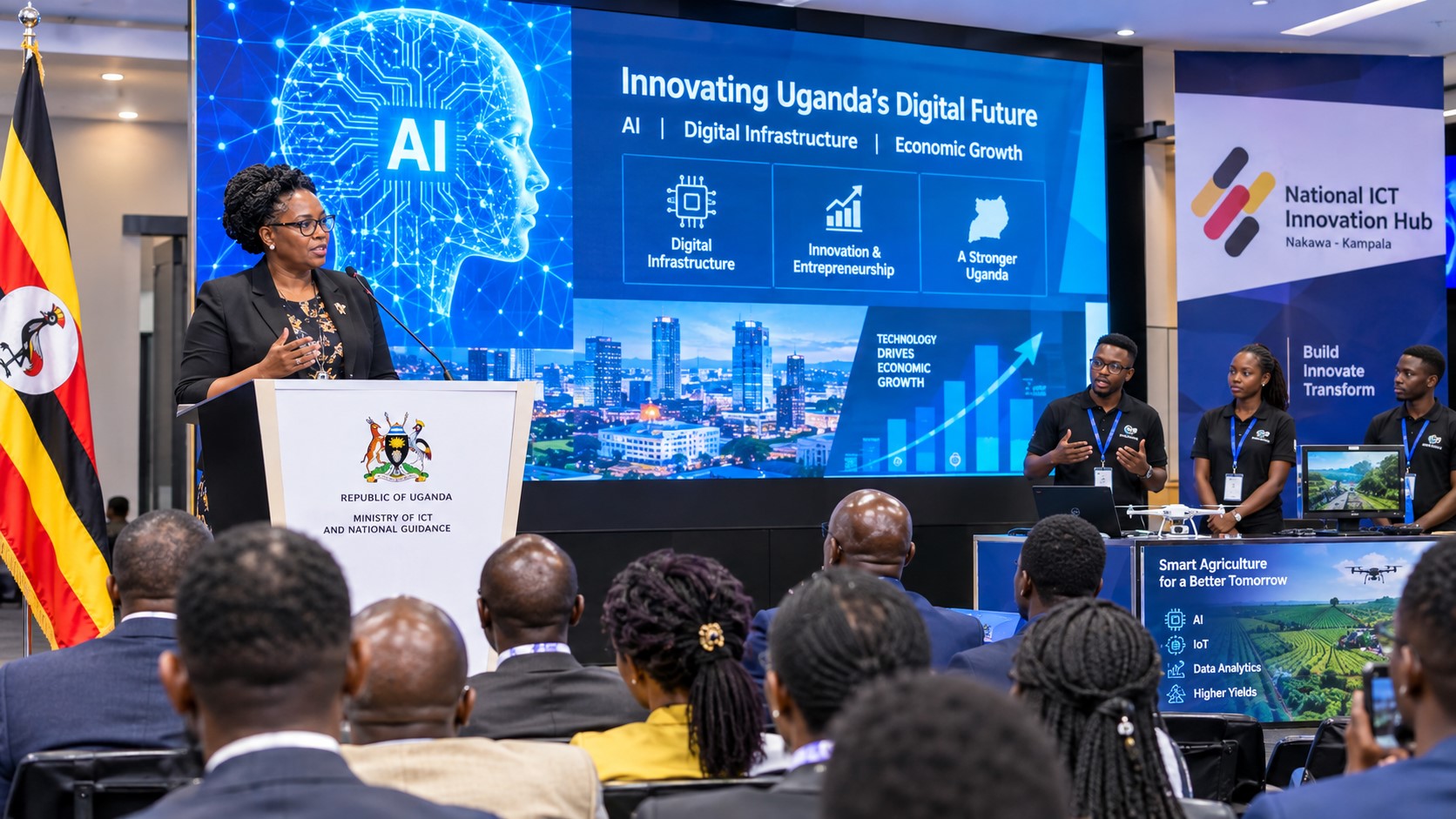 Uganda Targets $500 Billion Economy Through Digital Technology and AI