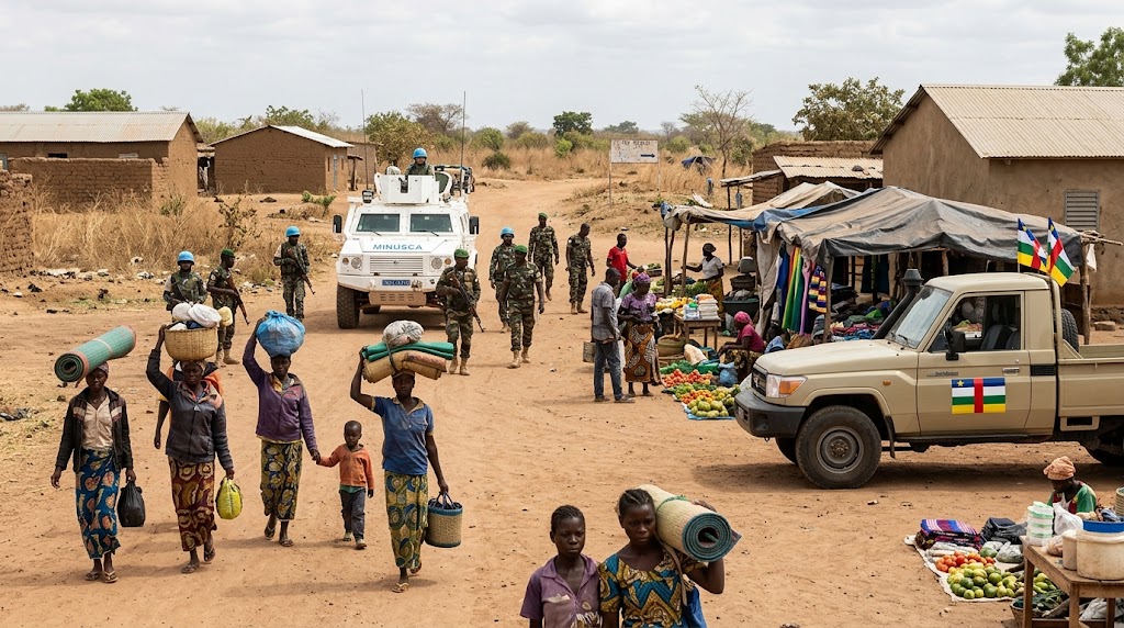 Central African Republic Breaking News: Thousands Return to Am-Dafock as Security Efforts Intensify