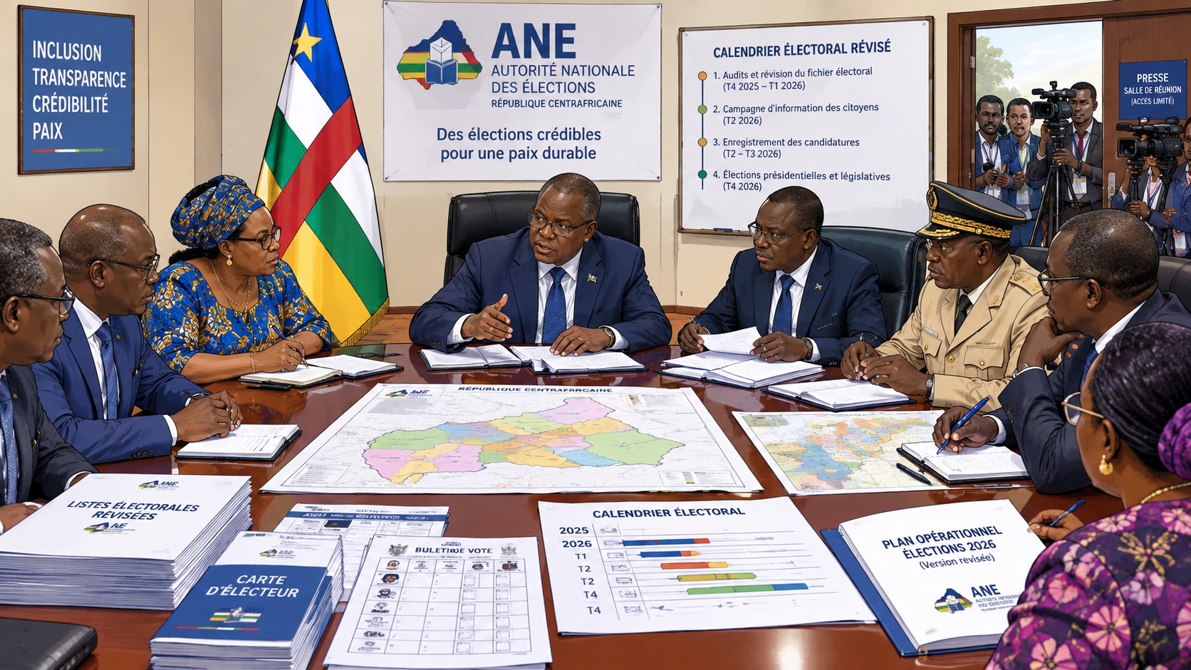 Central African Republic Politics: Residual Elections Suspended as ANE Seeks New Timetable