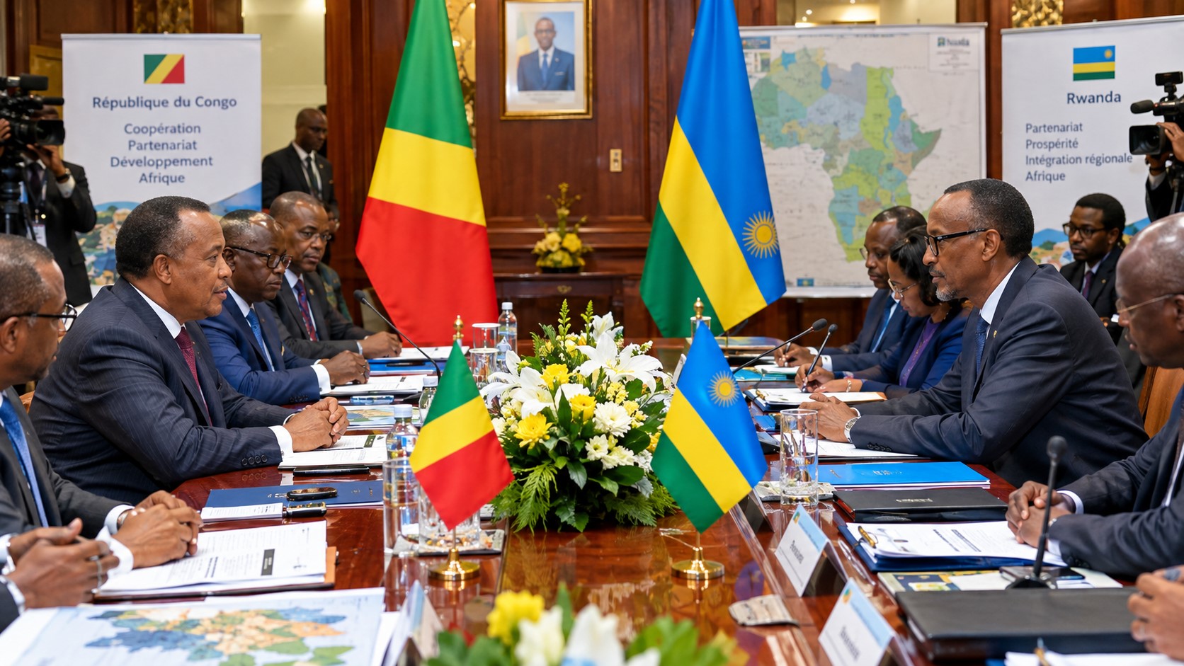 Republic of the Congo, Rwanda Strengthen Ties as Leaders Push African Solutions