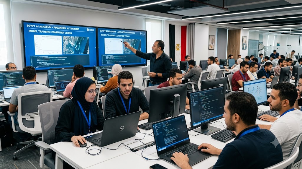 Egypt and Intel Launch One-Million-Person Annual AI Training Plan