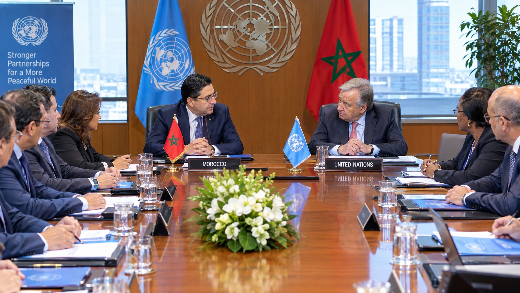 Morocco Politics: Bourita Meets UN Secretary-General in New York