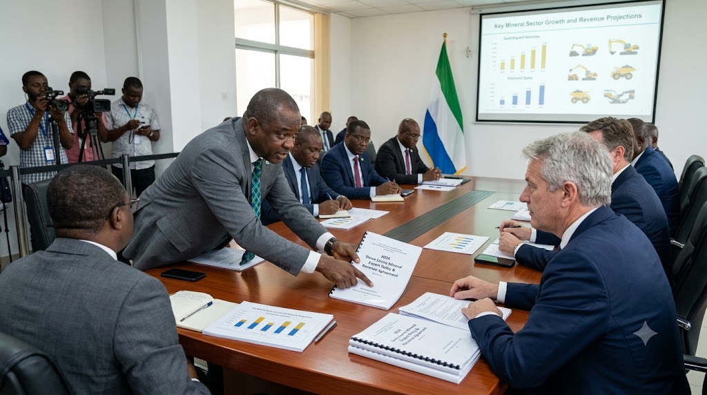 Sierra Leone Reviews Mining Deals as Government Seeks Greater Revenue
