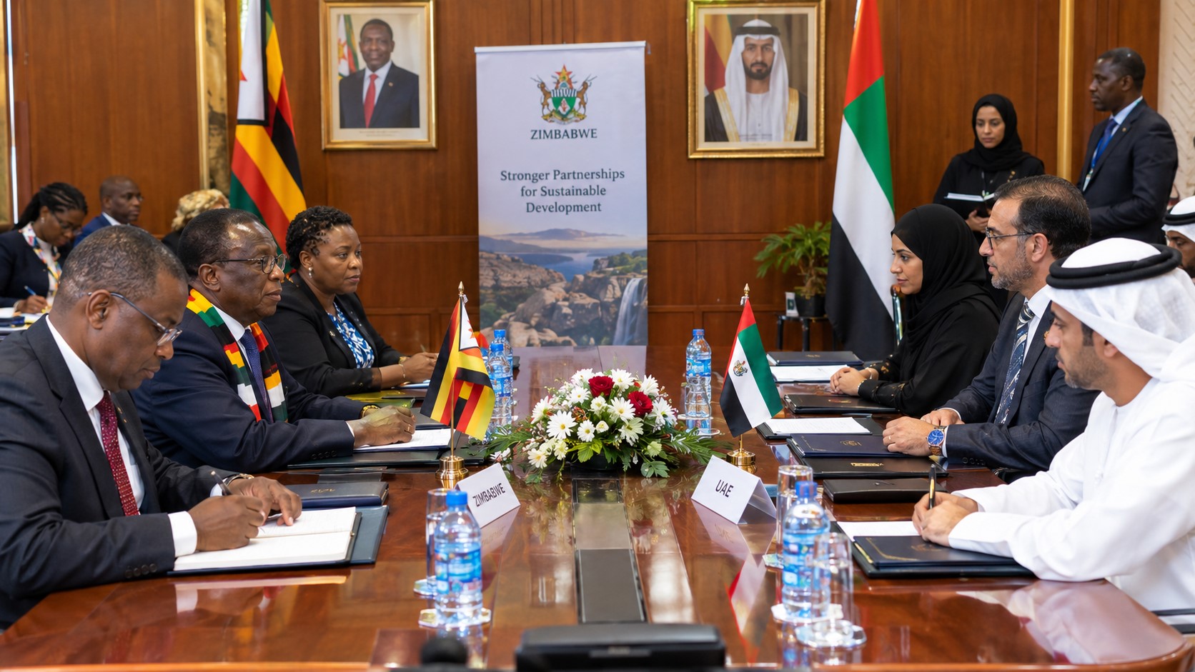 Zimbabwe and UAE Sign MoU to Formalise Political Consultations